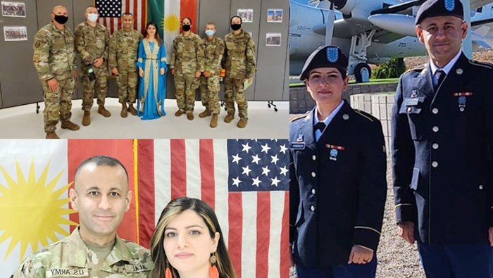 Hevjînên Kurd di artêsa Amerîka de bûn sêwirmendên leskerî