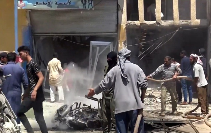 Motorsiklêteke bombebarkirî li ber avahiya PYDê hat teqandin