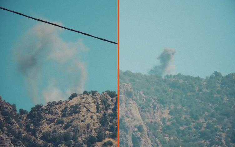 Pistî bombebaran û topbarana Tirkiyê agir bi daristanên Zaxoyê ket