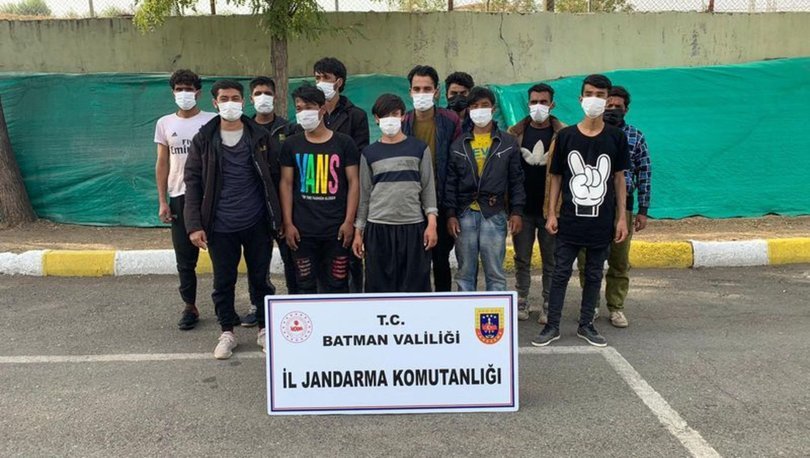 Li Batmanê 12 koçberên qaçax hatin girtin