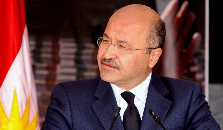 Talabanî: Namzedê me ji bo Serokkomariya Iraqê dîsa Berhem Salih e