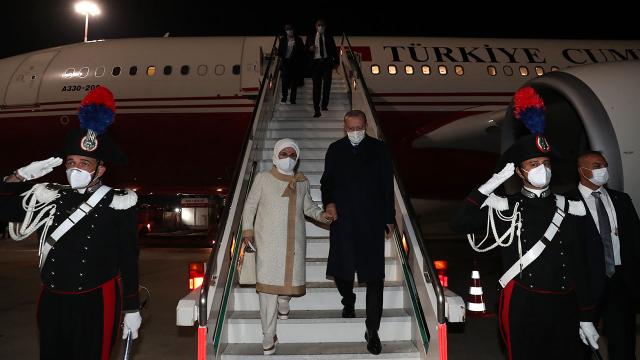 Erdogan îro ji bo besdarî 16emîn Lûtkeya G20 bibe gihîst Romayê