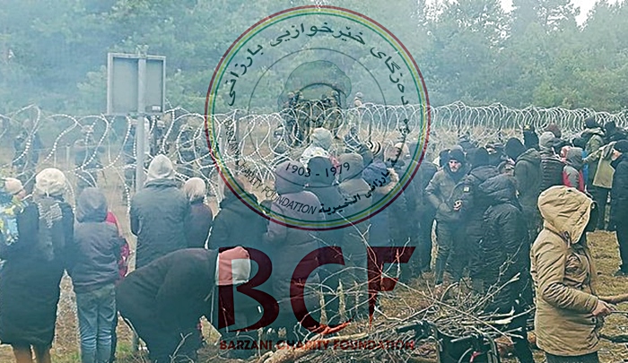 BCF: Metirsiya karesateke mezin heye, lê Belarûs û Poland rê nadin em alîkariyê bigihînin koçberan