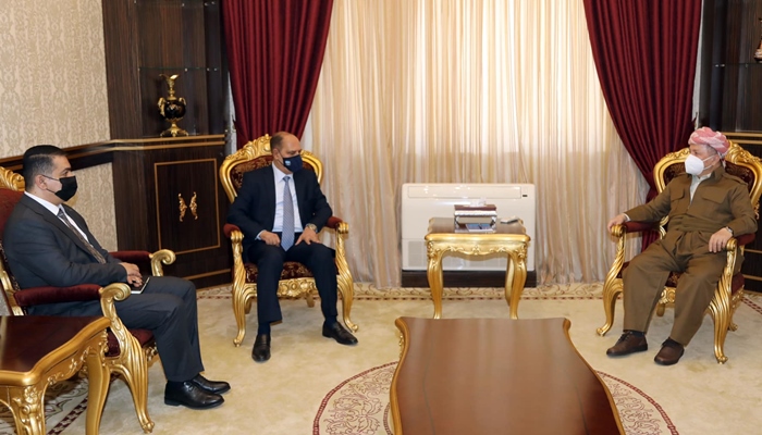 Serok Barzanî pêswazî li sanda Sendîkaya Rojnamevanên Ereb kir