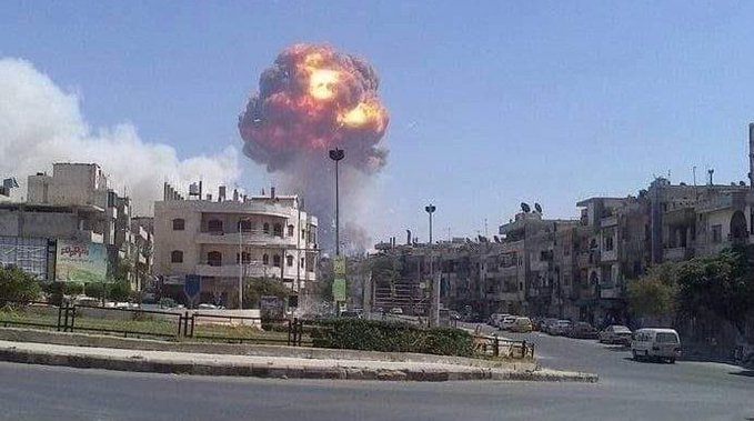 Cebilxaneya milîsên Sûriyê teqiya: 4 kustî û gelek birîndar hene