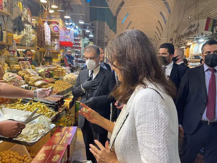 Sefîn Dizeyî bi wezîra Ann Linde re li Hewlêrê geriya