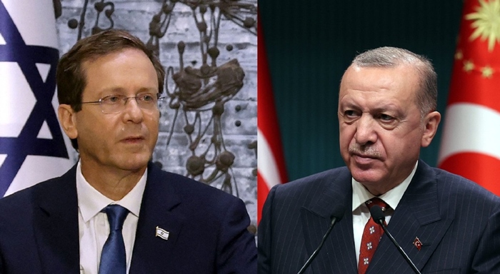 Erdogan û Serokomarê Îsraîlê Herzog axivîn: 'Berjewendiya her du aliyan di diyalogê de heye'