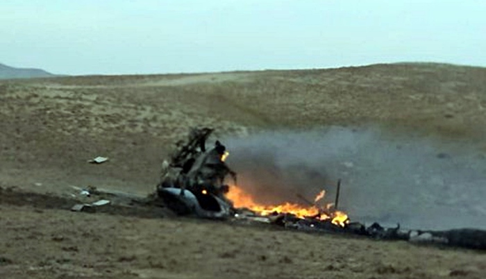 Li Azerbaycanê helîkoptera leskerî ket: 14 lesker mirin