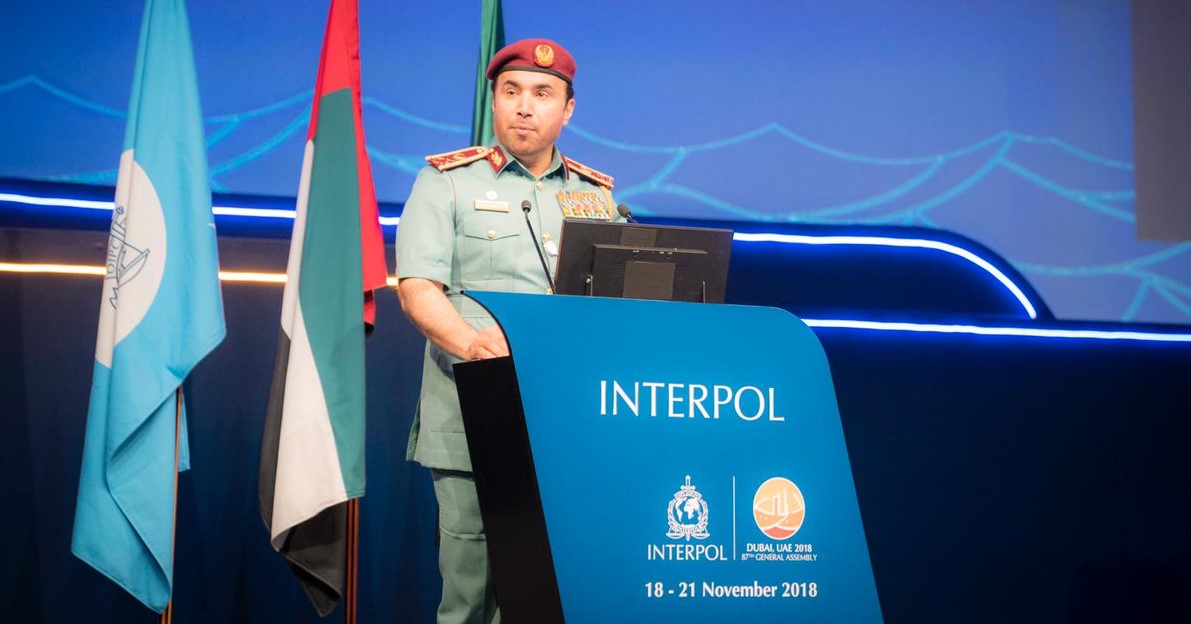 Namzedê Îmaratê di civîna Stenbolê de wekî serokê Interpolê hat hilbijartin