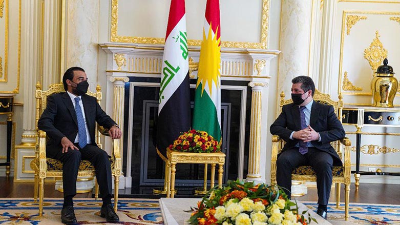 Mesrûr Barzanî û Helbûsî civiyan: Iraq bi besdariya xurt a Kurd û Sûniyan aram dibe