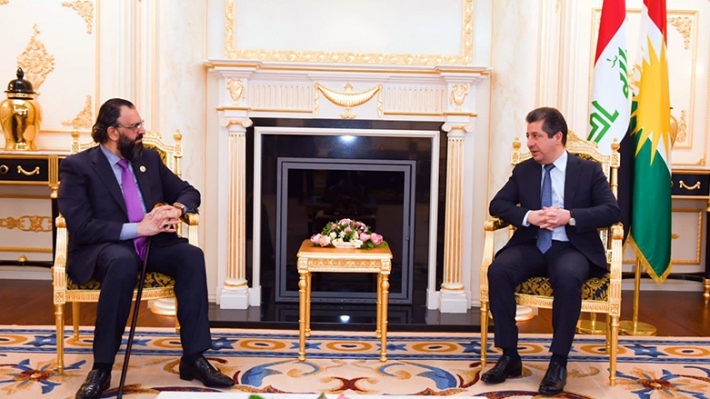 Serokwezîr Barzanî pêswazî li Sêxê terîqeta Kesnezanî kir