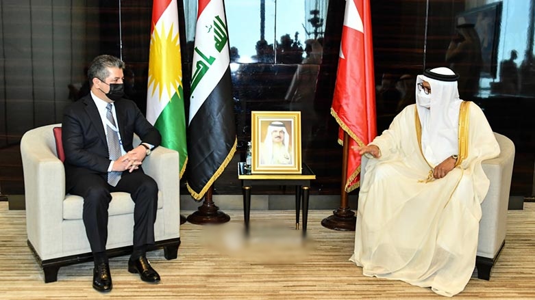 Mesrûr Barzanî û Wezîrê Derve yê Behreynê pêwendiyên dualî gotûbêj kirin