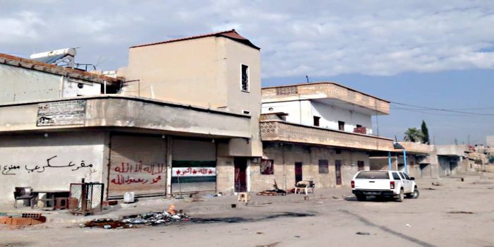 Serêkaniyê | 20 dikanên welatiyan ji aliyê çekdarên girêdayî Tirkiyê ve hatin hilwesandin