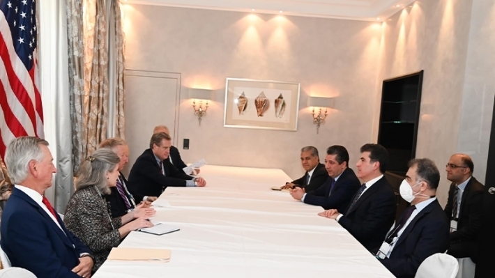 Nêçîrvan û Mesrûr Barzanî bi heyeta kongra Amerîkayê re civiyan