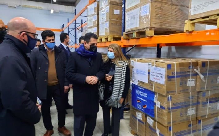 WHO yê derzî, derman û alavên emeliyatê sand Herêma Kurdistanê