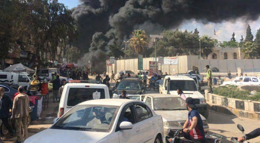 Nêzî zîndana ISID î tê de bûn, teqîn çêbû