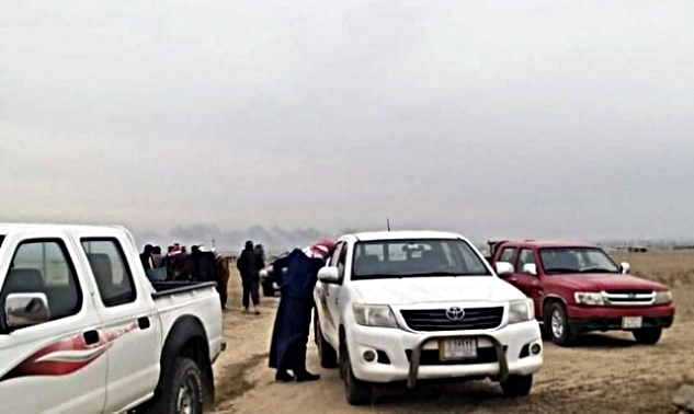 Erebên hawirde bi ser gundekî Kurdan de girtin