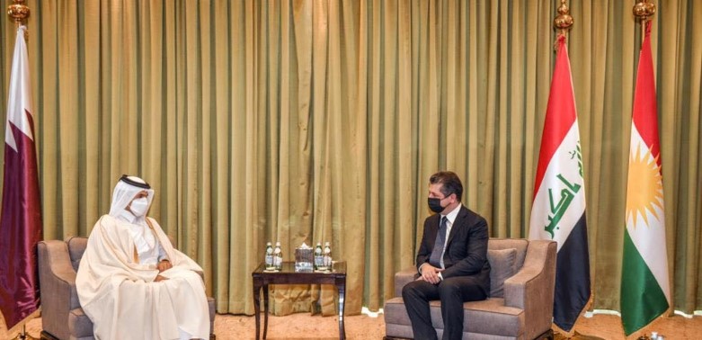 Serokwezîrê Herêma Kurdistanê bi Wezîrê Enerjiyê yê Qeterê re civiya