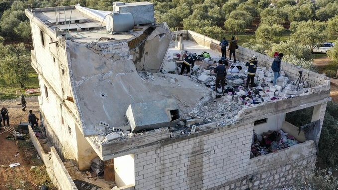 SOHRê bîlançoya operasyona kustina Xelîfeyê DAISê Hasim Qureysî eskere kir