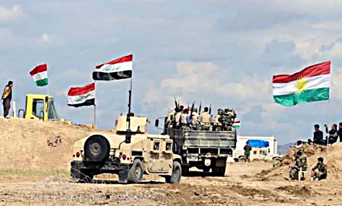 Kerkûk | Hêzên Pêsmerge û artêsa Iraqê operasyoneke hevbes pêk anîn