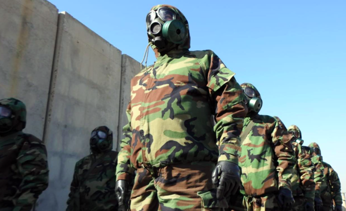 Hêzên Pêsmerge perwerdeya êrîsên kîmyewî distînin