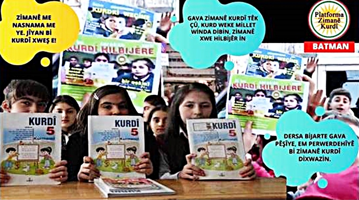 Platforma Zimanê ya Kurdî ya Batmanê banga hilbijartina 'Dersa Kurdî' kir: Heta 7ê Sibatê dem heye