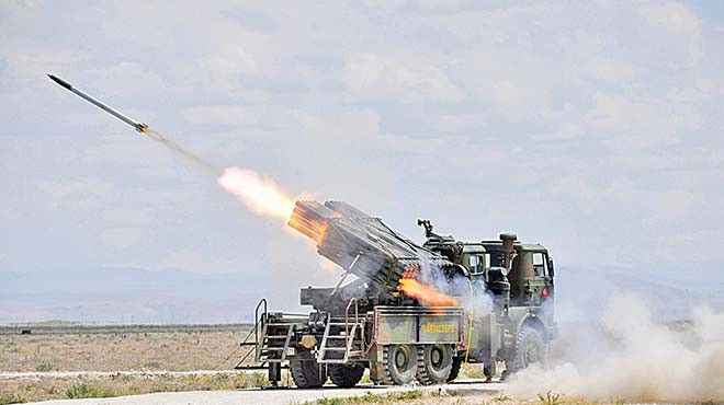 Bi fuzeyên Katyûsa li devera bajarokê Kewirgûskê xistin