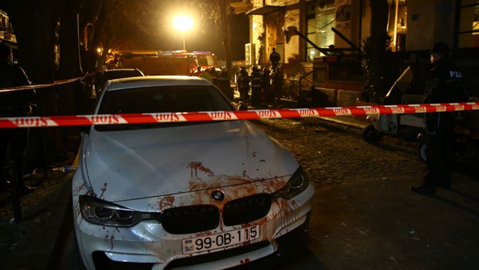 Li Azerbaycanê teqîneke bihêz çêbû: 1 mirî, 24 birîndar