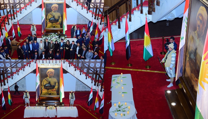 Serokê Nemir Mele Mistefa Barzanî li Parlamentoya Kurdistanê hat bibîranîn