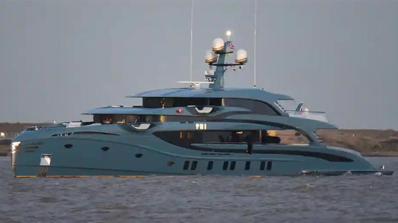 Brîtanyayê dest danî ser yata super a olîgarkê rûsî ku nirxê wê 38 milyon sterlîn e