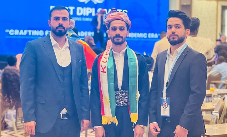 Komeke ciwanên ji Herêma Kurdistanê xelata bastirîn dîplomat sitend