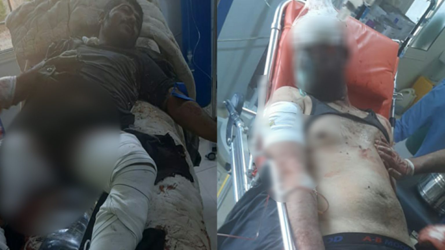 Girê Spî | Mayîn teqiya: 2 leskerên hêzên hikumeta Samê birîndar bûn