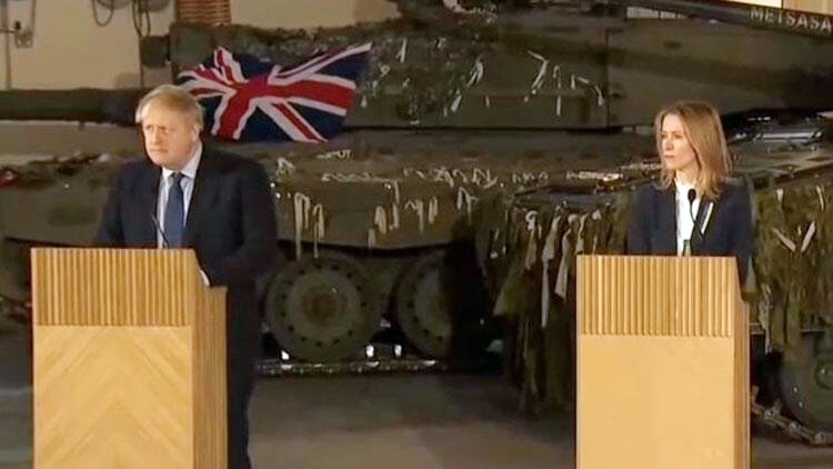 Daxuyaniya hevbes li pêsiya tankan I Johnson: Pûtîn hesabê du tistan sas kir...