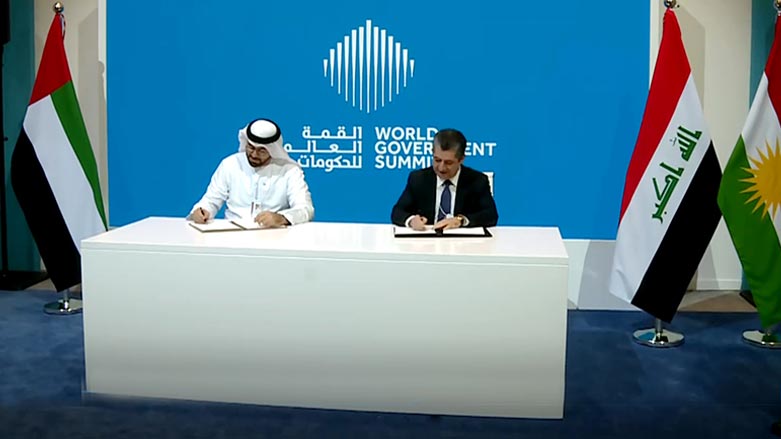 Medya Erebî bi girîngî qala besdariya Mesrûr Barzanî ya di Korbenda Enerjiyê de dikin