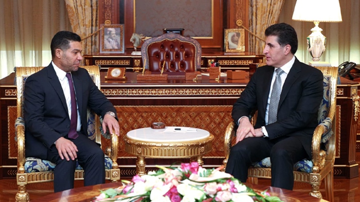 Nêçîrvan Barzanî bi Sêx Cemal El Zarî re rewsa siyasî ya Iraqê gotûbêj kir