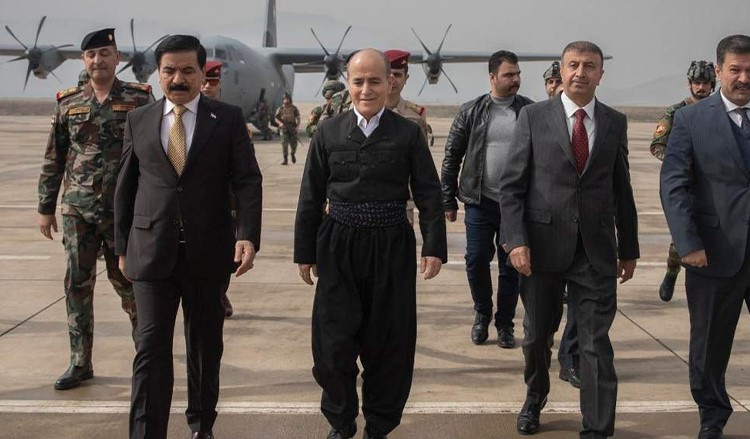 Wezîrê Pêsmerge bi Wezîrê Berevaniyê yê Iraqê re civiya