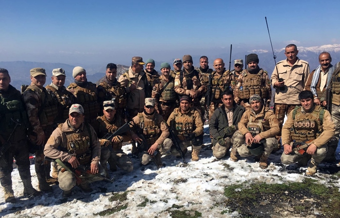 Hêzeke Pasewanên Sînor a Iraqê li Keleha Qumriyê ya Kanî Masî hat bicihkirin