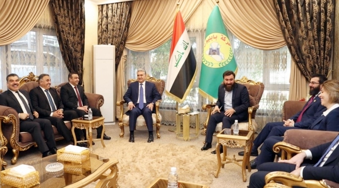 Rêber Ehmed li Bexdayê bi Tevgera Babîliyon re civiya