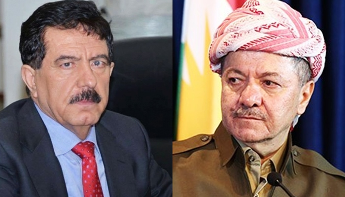 Serok Barzanî ji ber wefata dayika wî sersaxî da Kosret Resûl