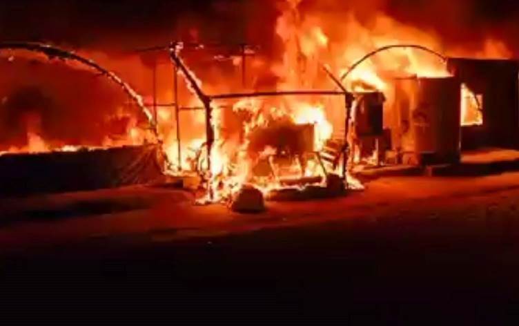 Agir bi yek ji kampên herî mezin li sînorê parêzgeha Duhokê ket