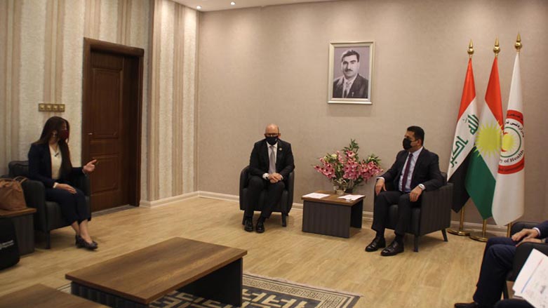 Wezîrê Tendirustiyê bi sandeke Rêxistina Tendirustiya Cîhanî re civiya