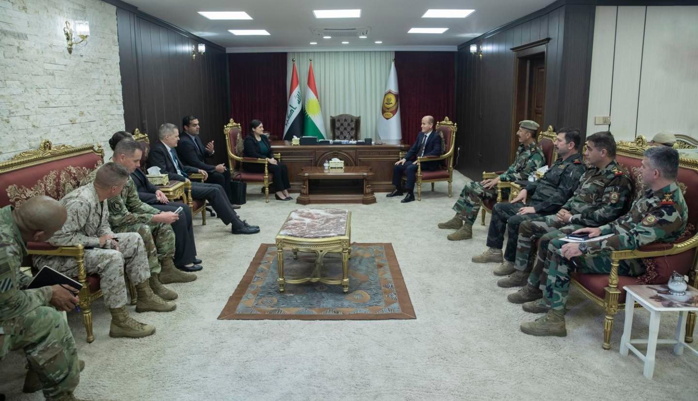 Heyeta Amerîka û heyeta wezareta Pêsmerge civiyan