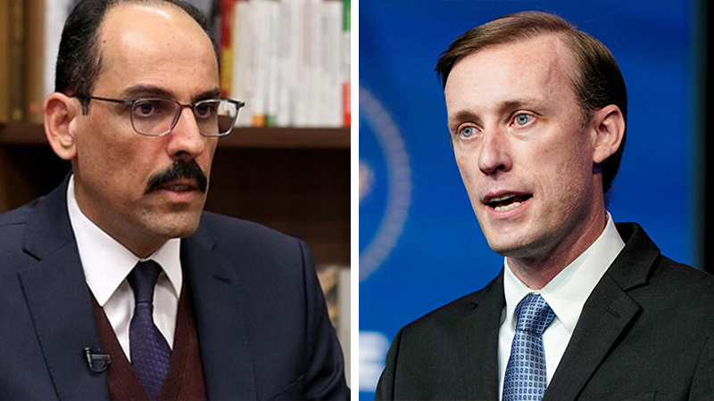 Berdevkê serokkomariya Tirkiyê Kalin bi Jake Sullivan re axifî