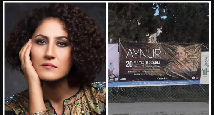 Betalkirina konserta Aynûr Dogan, ket rojeva Parlementoya Tirkiyeyê