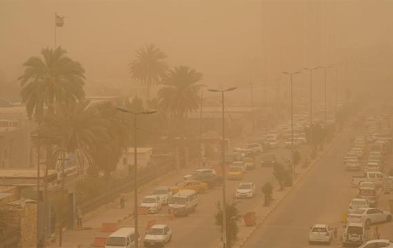 Ji ber pêla tozbarînê, li Iraqê bêhinvedan hat ragihandin