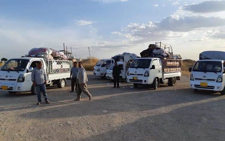 Ji ber ser û pevçûnan, ji Singalê bi hezaran kes koçber bûn