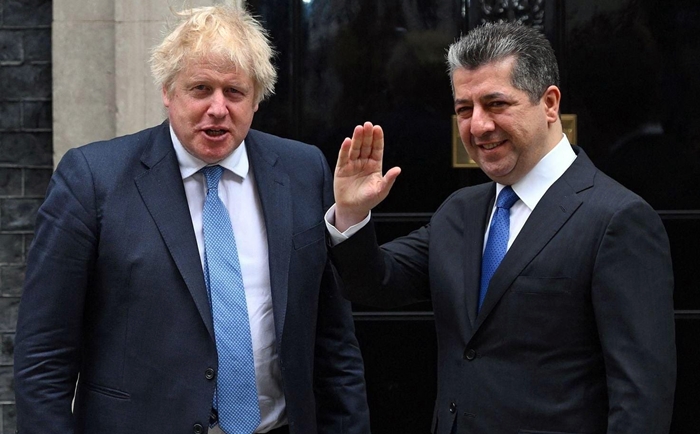 Mesrûr Barzanî ji ber dostaniya bo gelê Kurdistanê spasiya Brîtanyayê kir