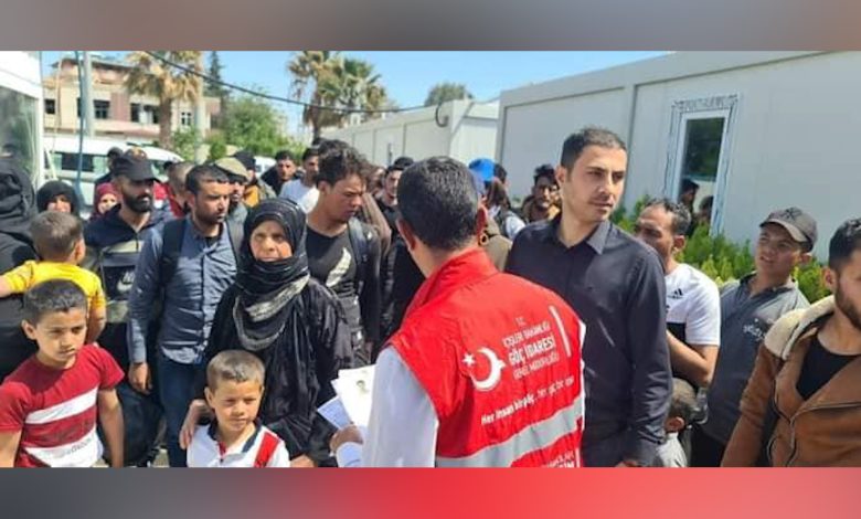 Rêxistina Mafên Mirova: Koma yekem a penaberan derbasî Girê Spî hatin kirin