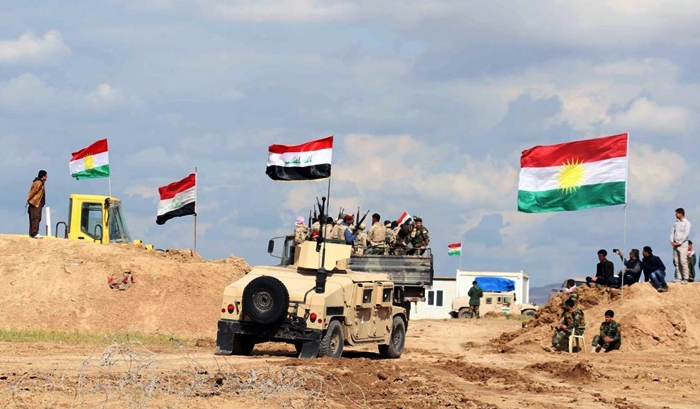 Ji hêzên Pêsmerge û artêsa Iraqê operasyona hevbes a paqijkirina DAISê