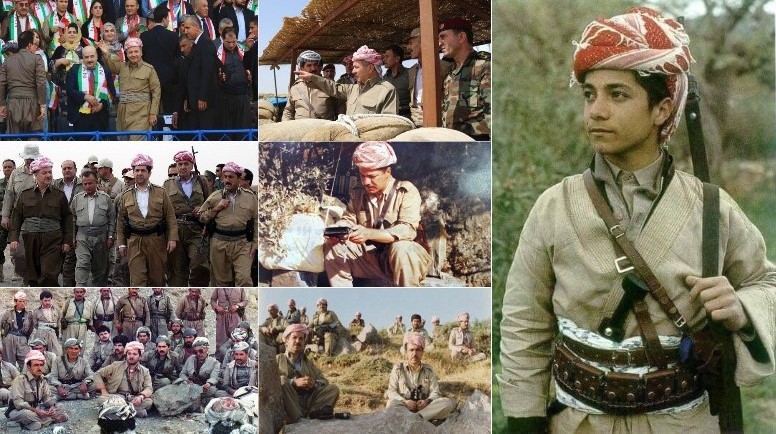 Serok Mesûd Barzanî 61 sal beriya niha tevlî rêzên Pêsmergeyê Kurdistanê bû